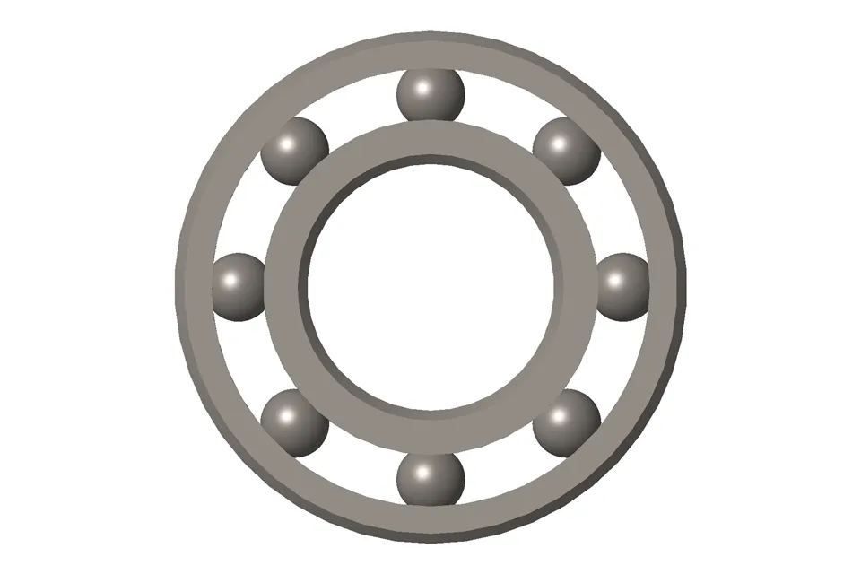 4095423 rodamiento de rodamientos de bola de ranura profunda